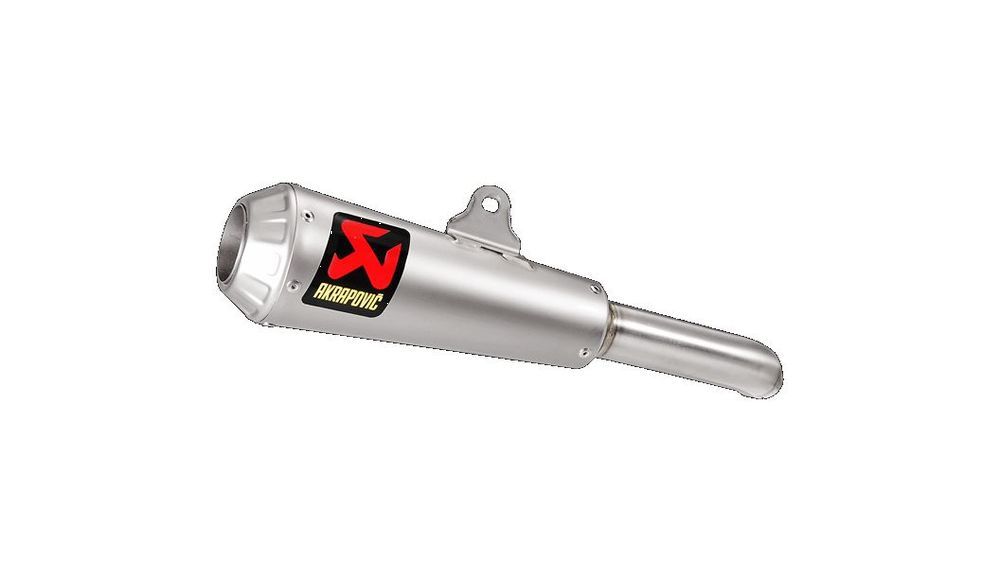 AKRAPOVIC SILENCER TITANIUM NOT APPROVED KAWASAKI Z 125 NINJA 125